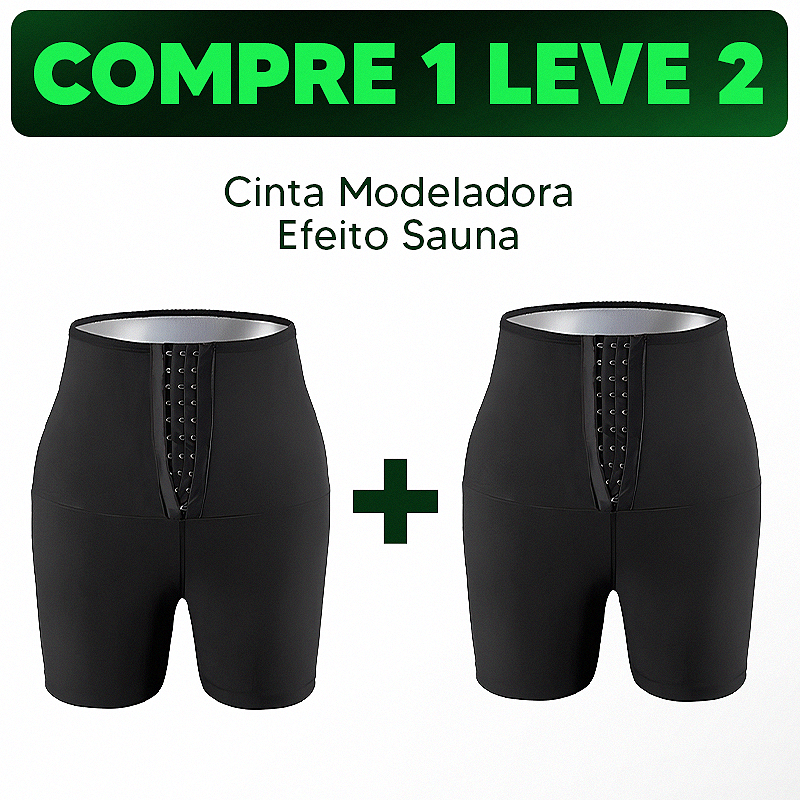 Cinta Modeladora Efeito Sauna Fit Better / compre 1 leve 2