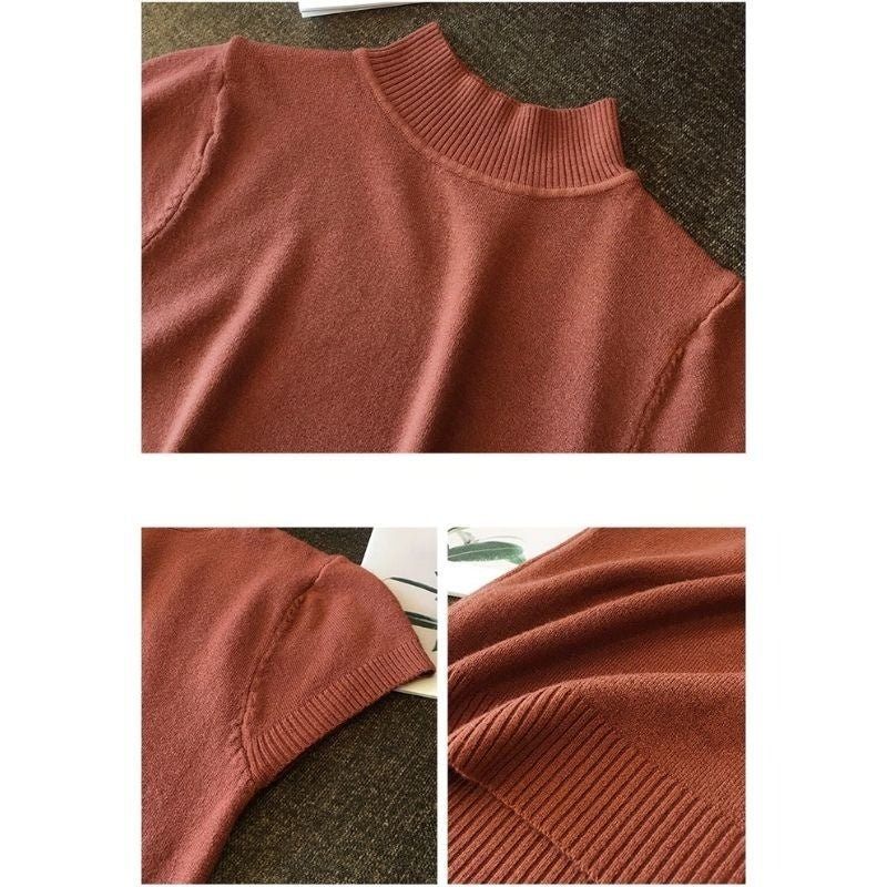 Blusa Cashmere Gola Alta