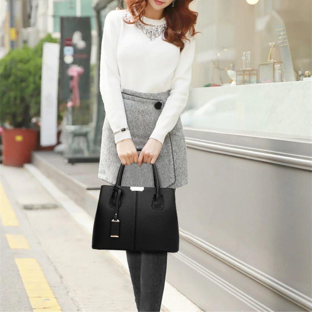 Bolsa De Couro Legítimo - Secret - Lojas Promorin