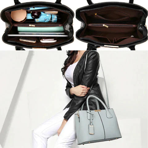 Bolsa Feminina de Ombro em Couro - Fabrine