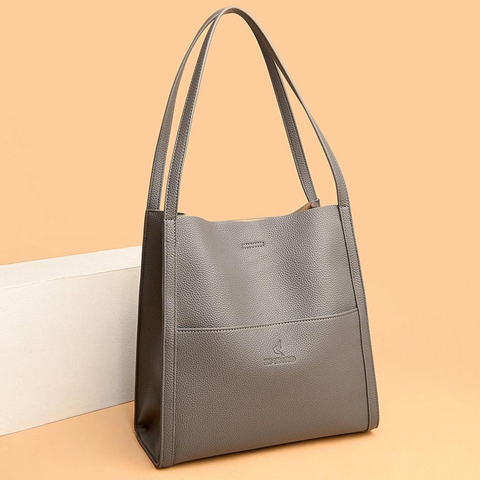 Bolsa Ombro Couro Classic - 2024 - Lojas Promorin