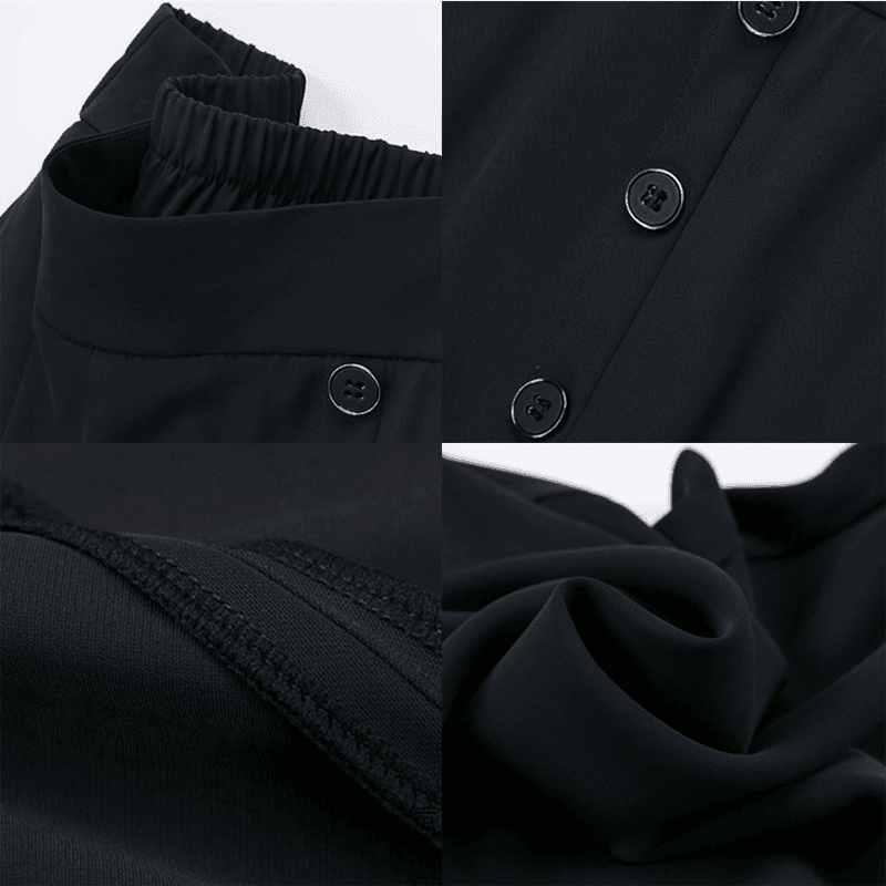 Calça Longa com Cós Alto - modelo GRIFE em Seda e Elastano / Tendência na Moda Verão - Lojas Promorin