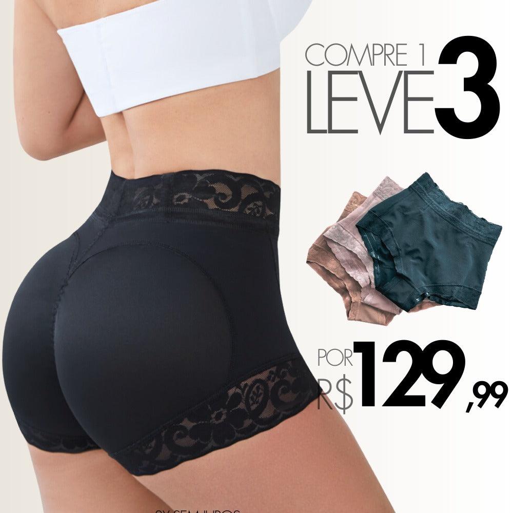 Calcinha Empina Bumbum - Compre 1 Leve 3 - Lojas Promorin