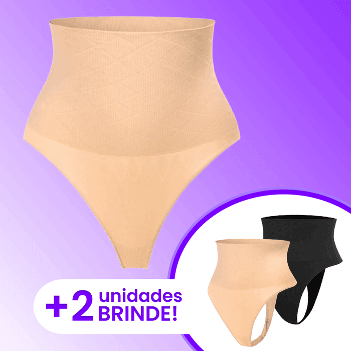 Calcinha Modeladora Dia a Dia - (Compre 1 Leve 3) Slim Shaper - Lojas Promorin