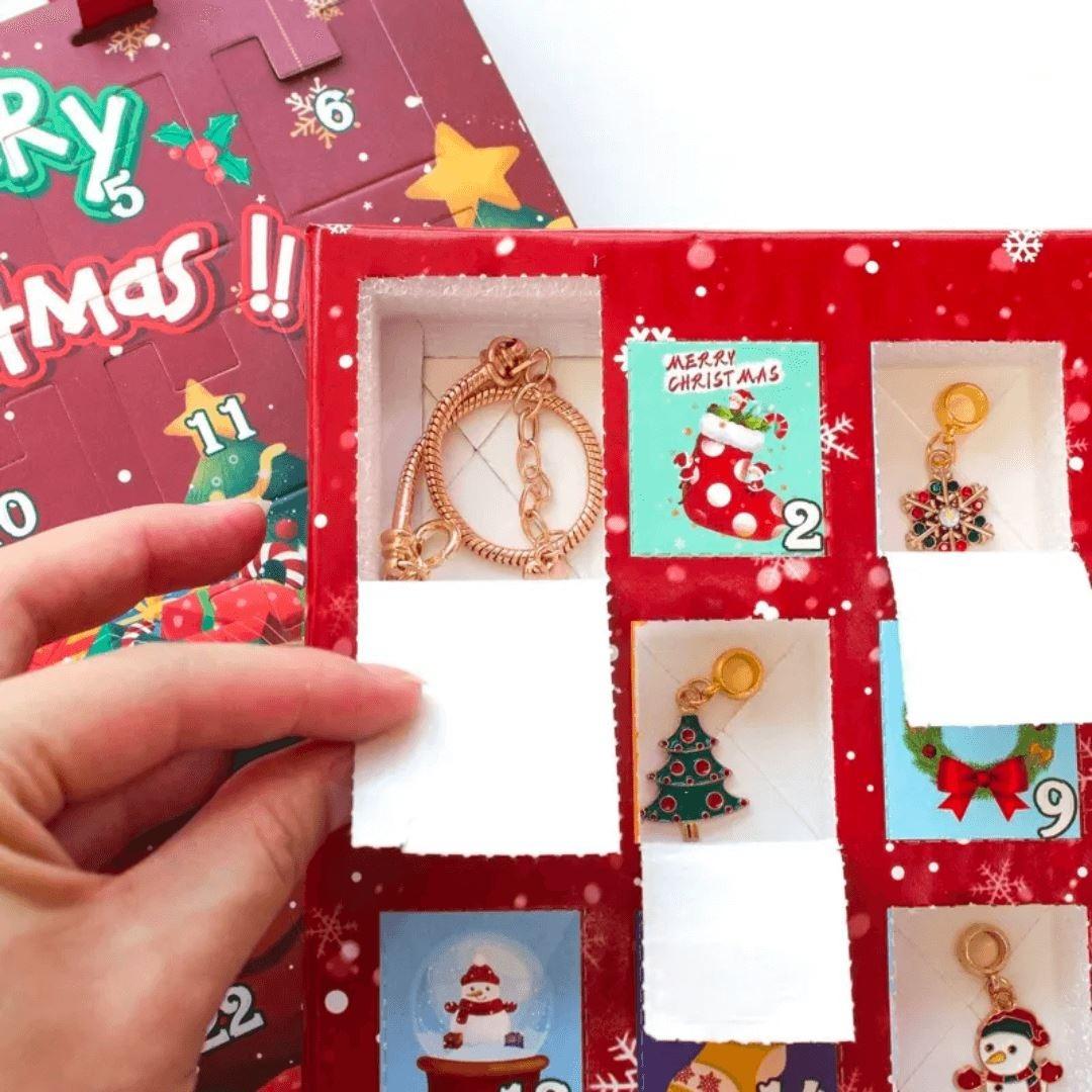 Calendário Infantil Contagem Regressiva de Natal + Berloques Surpresas - Lojas Promorin