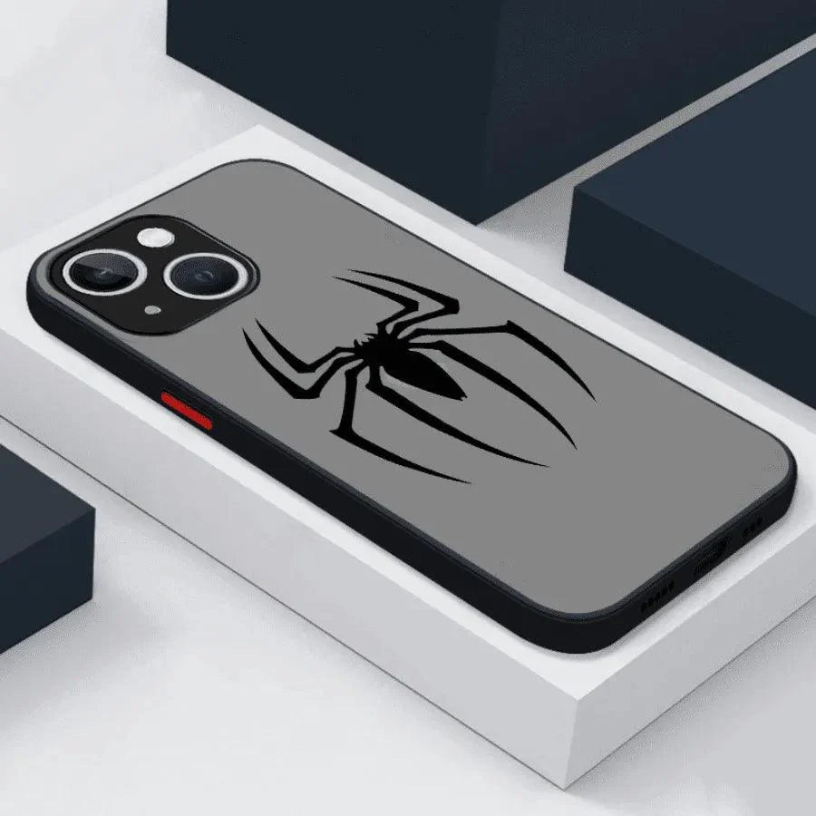 Capinha Iphone Marvel Superheroes Logo Translúcida - Case de Alta Proteção e Resistência - Lojas Promorin