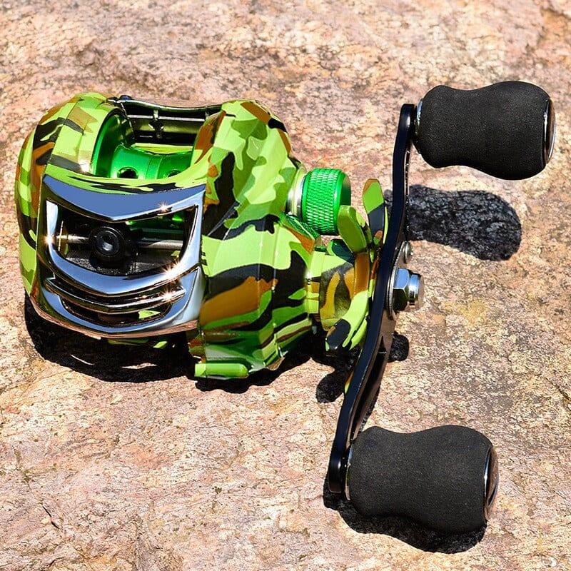 Carretilha de Pesca Pro 18+1 10Kg Drag Camuflada - Lojas Promorin