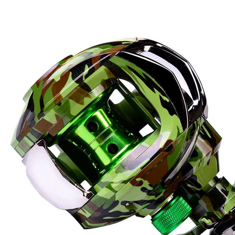 Carretilha de Pesca Pro 18+1 10Kg Drag Camuflada - Lojas Promorin