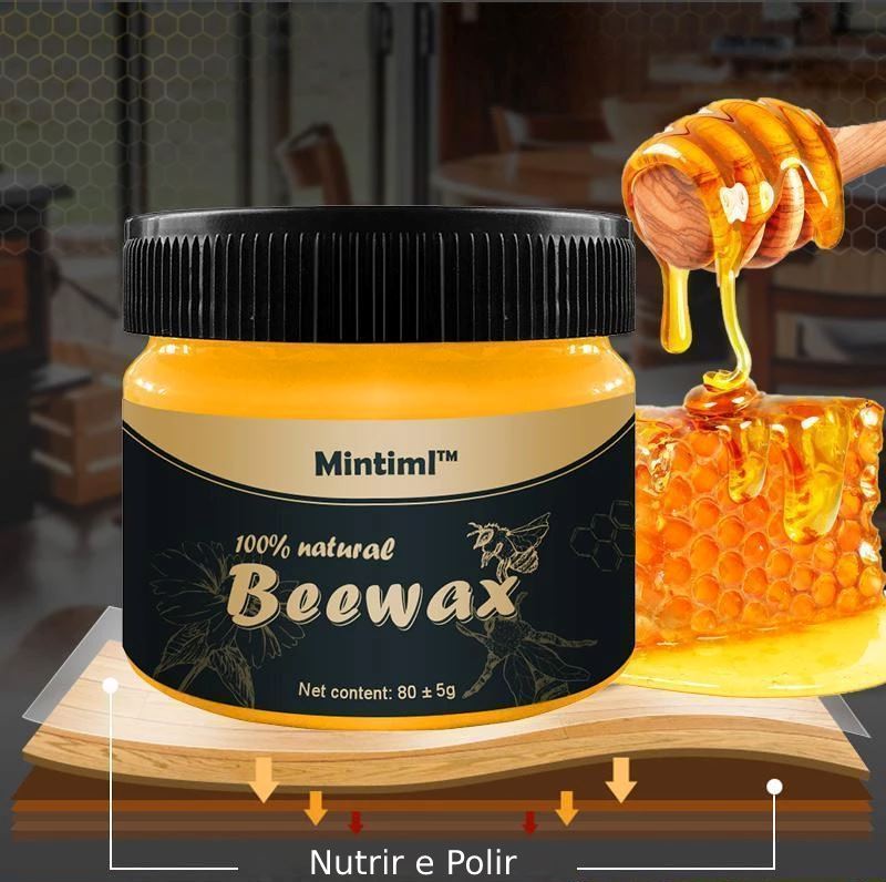 Cera de Abelha para Madeira - BeeWax