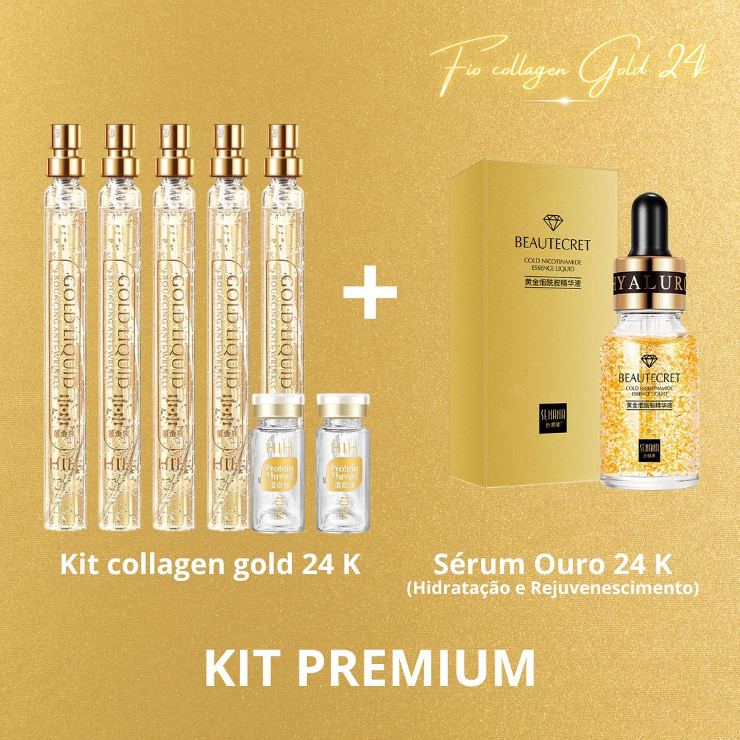 CollagenGold 24K Rejuvenescedor - Lifting Facial
