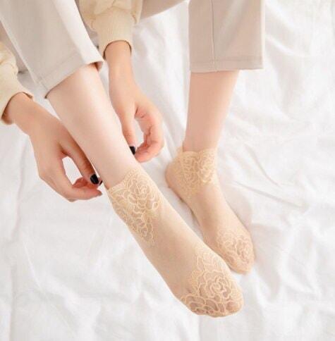 Compre 3 Leve 5 - Meias de Renda Confort 5D - Lojas Promorin