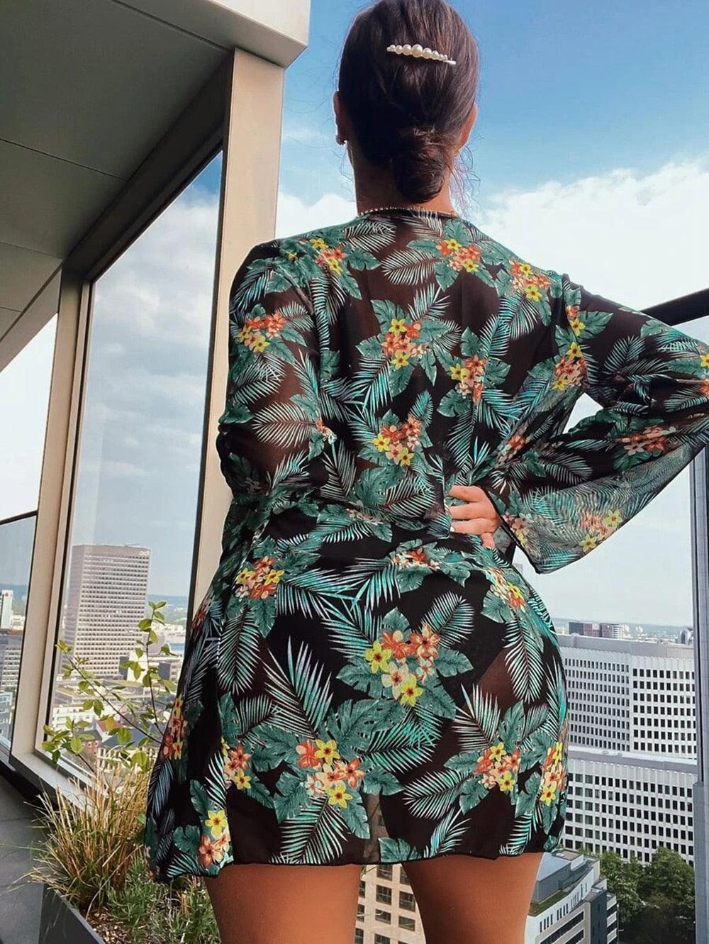 Conjunto Biquíni Débora + Saída de Praia - Lojas Promorin