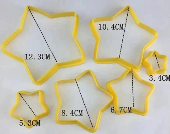 Conjunto Moldes para Biscoitos - Árvore de Natal 3D ( 6 Peças ) - Lojas Promorin