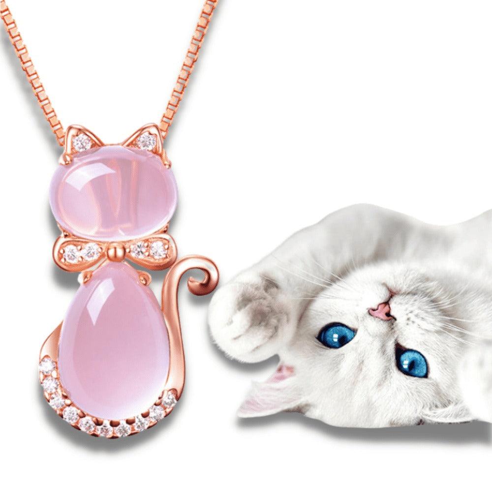 Corrente Veneziana Com Pingente MISS CAT cravejado com Cristais de Zircônia - SUPER PROMOÇÃO DE LANÇAMENTO - Lojas Promorin