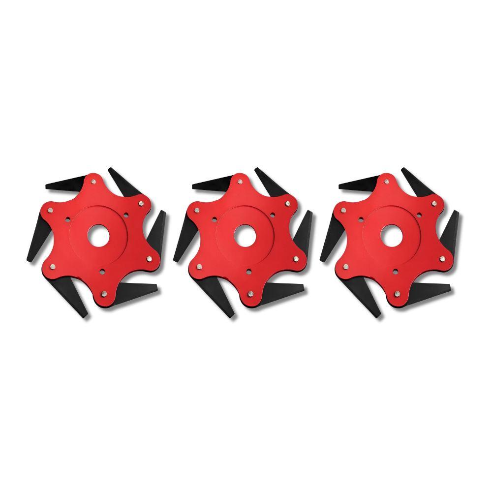 Disco de Corte para Roçadeira Universal com 6 Lâminas - Disco Premium - Lojas Promorin