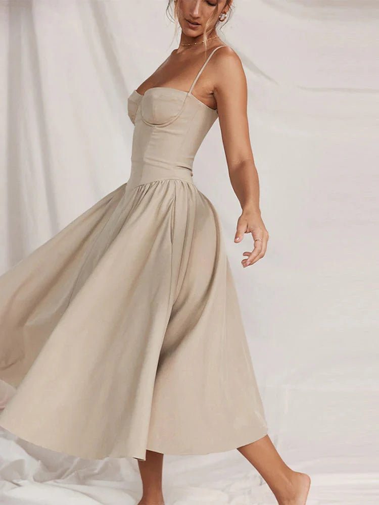 Vestido Feminino Midi Felicity