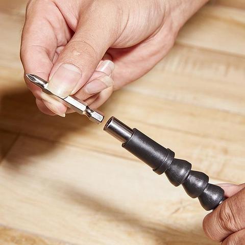 Extensor Magnético Flexível Universal para Furadeira e Chaves de Fenda - Lojas Promorin