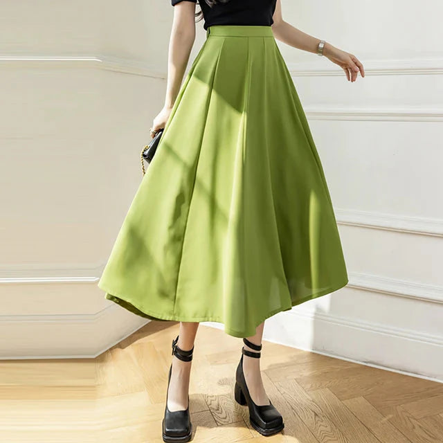 Saia Midi Elegante Soraya