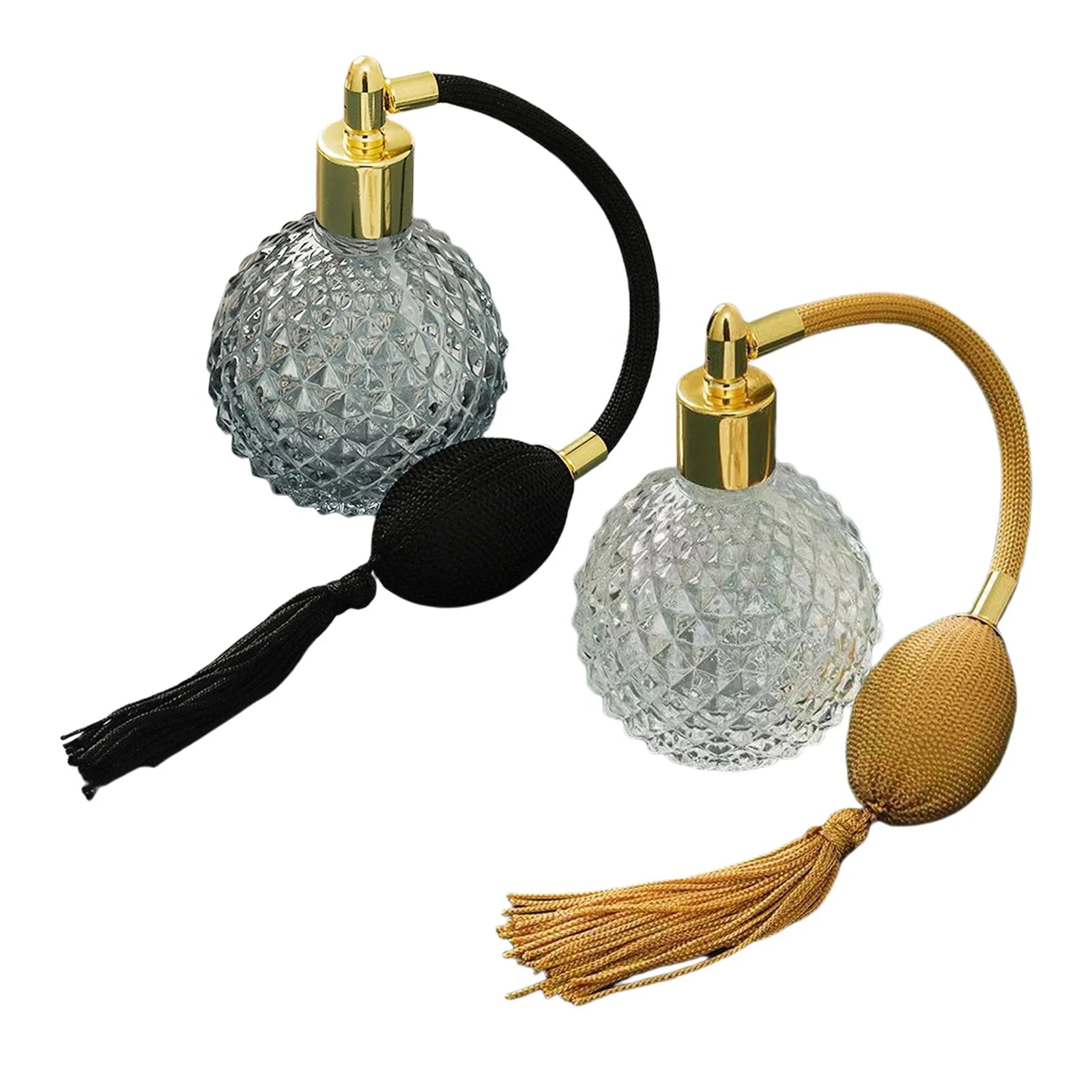 Frasco de Perfume Estilo Vintage em Cristal