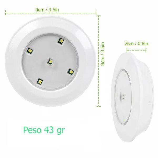 Kit 3 Luminárias de Led Inteligentes com Controle Remoto - Lojas Promorin