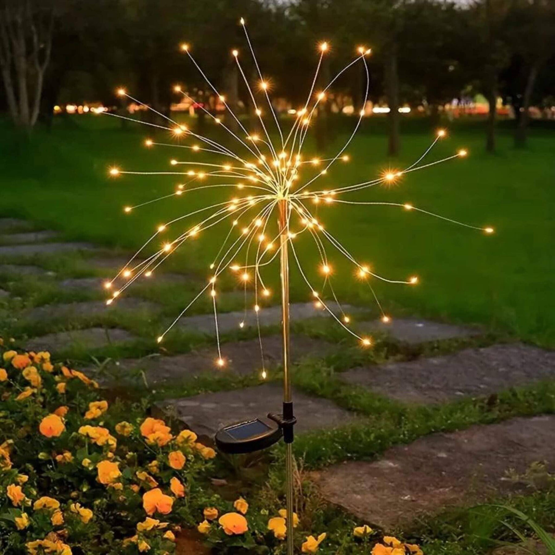 Led Solar Fogos de Artifício - Luzes de natal - Lojas Promorin