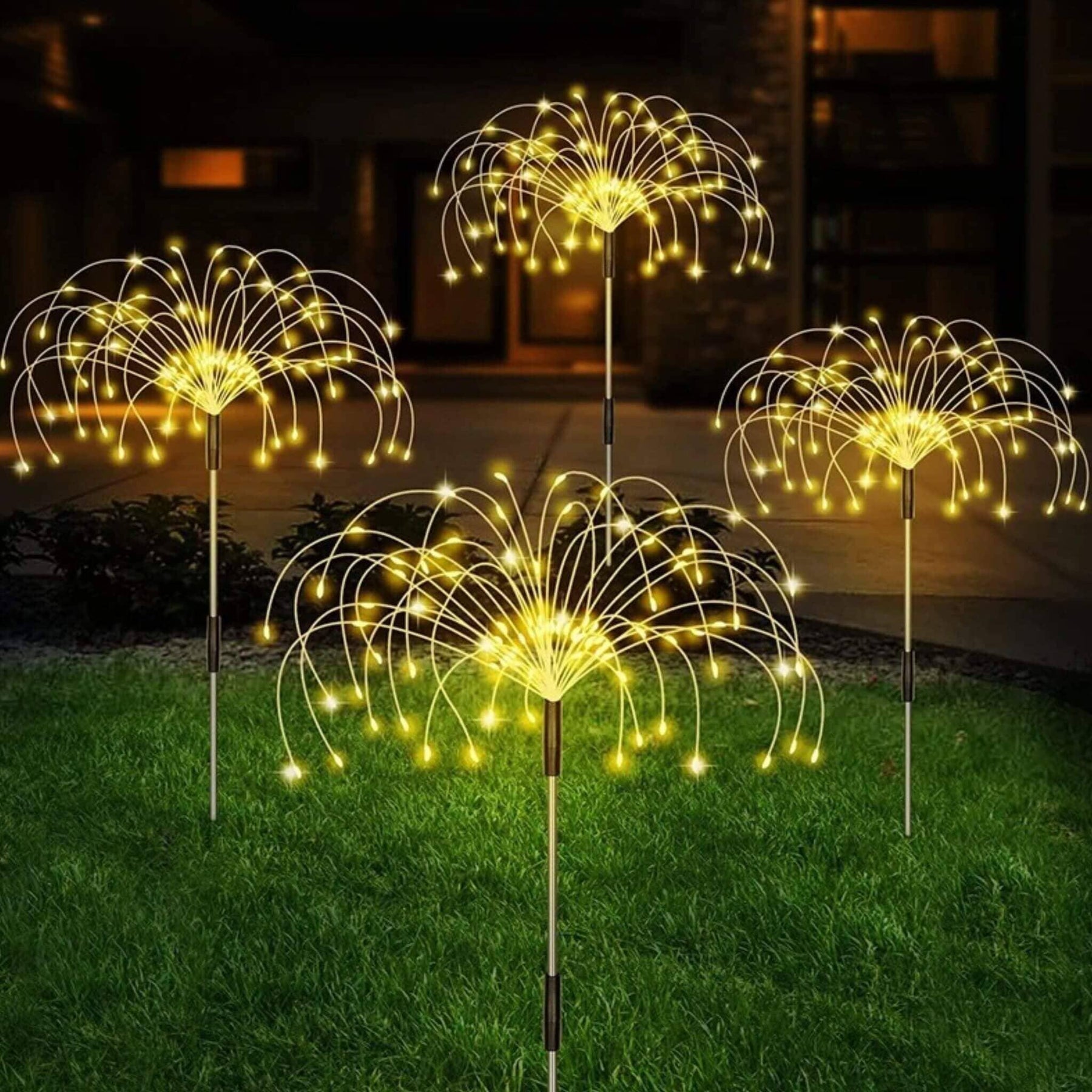 Led Solar Fogos de Artifício - Luzes de natal - Lojas Promorin