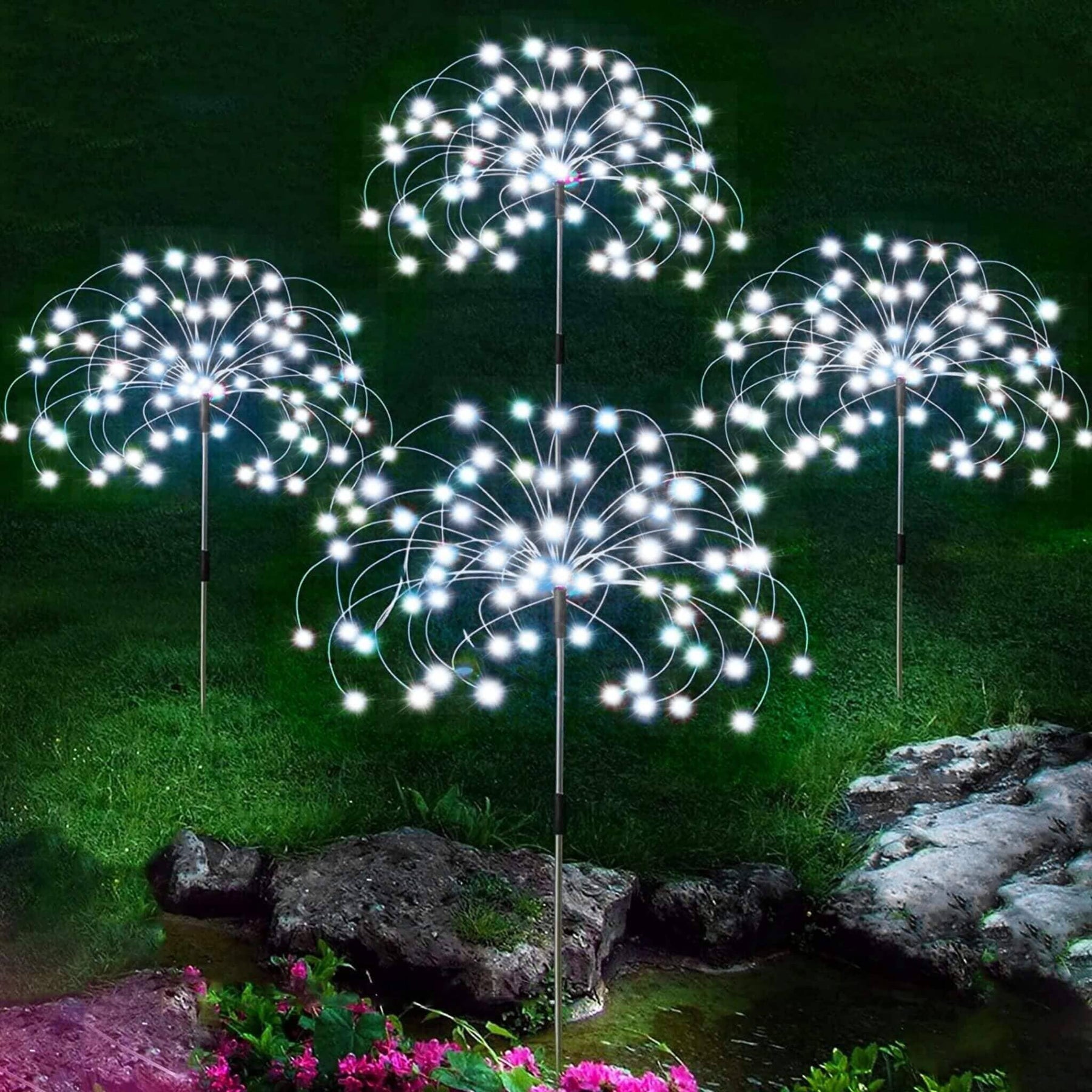 Led Solar Fogos de Artifício - Luzes de natal - Lojas Promorin