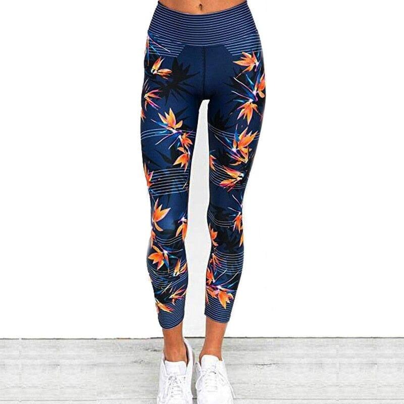 Legging Floral Workout - Lojas Promorin