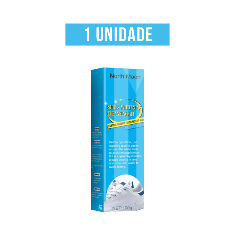 Limpa Tênis North Moon - Branco Renovado - Lojas Promorin