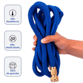 Mangueira Expansível de Microfibra de Alta Pressão | MAGICWATER + Conexões de Brinde - Lojas Promorin