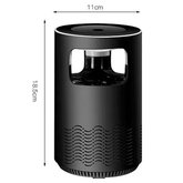 Mata Mosquito LED Silencioso Portátil USB | NanoViolet - Lojas Promorin