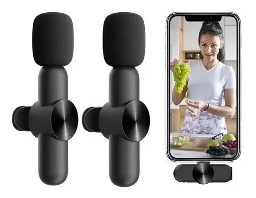 Microfone Profissional De Lapela Sem Fio Speaker® - Lojas Promorin