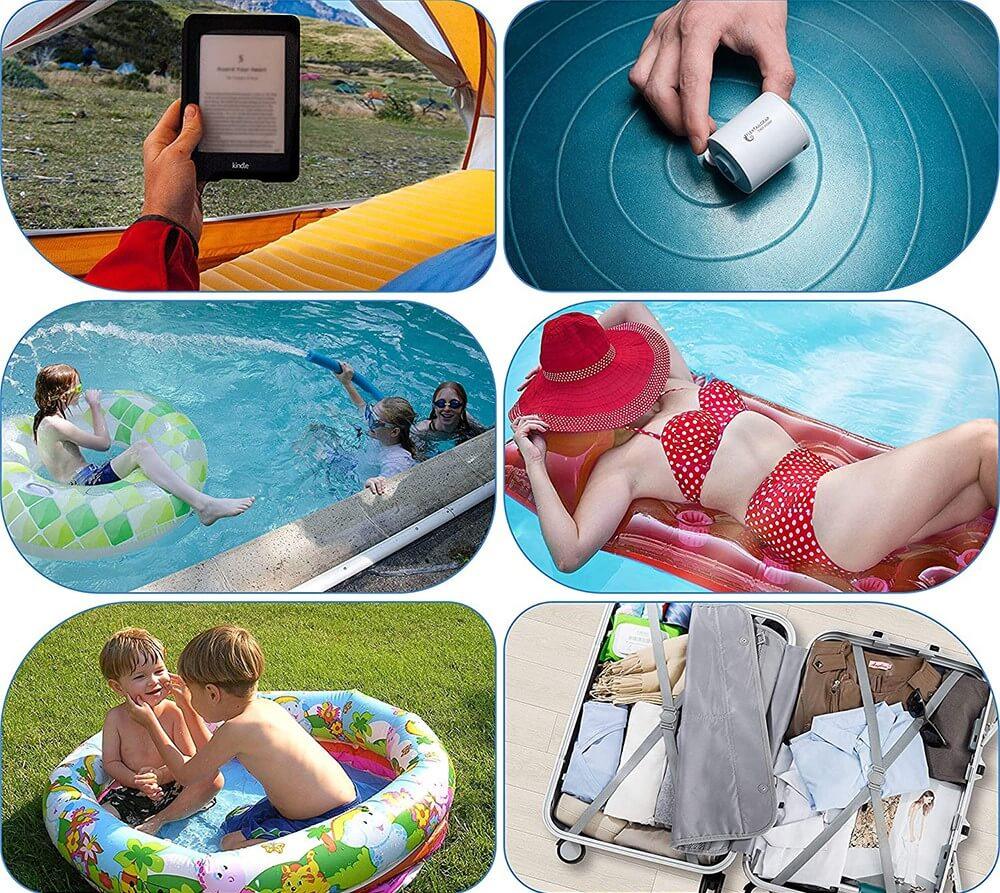 Mini Bomba de Ar para Camping - Lojas Promorin