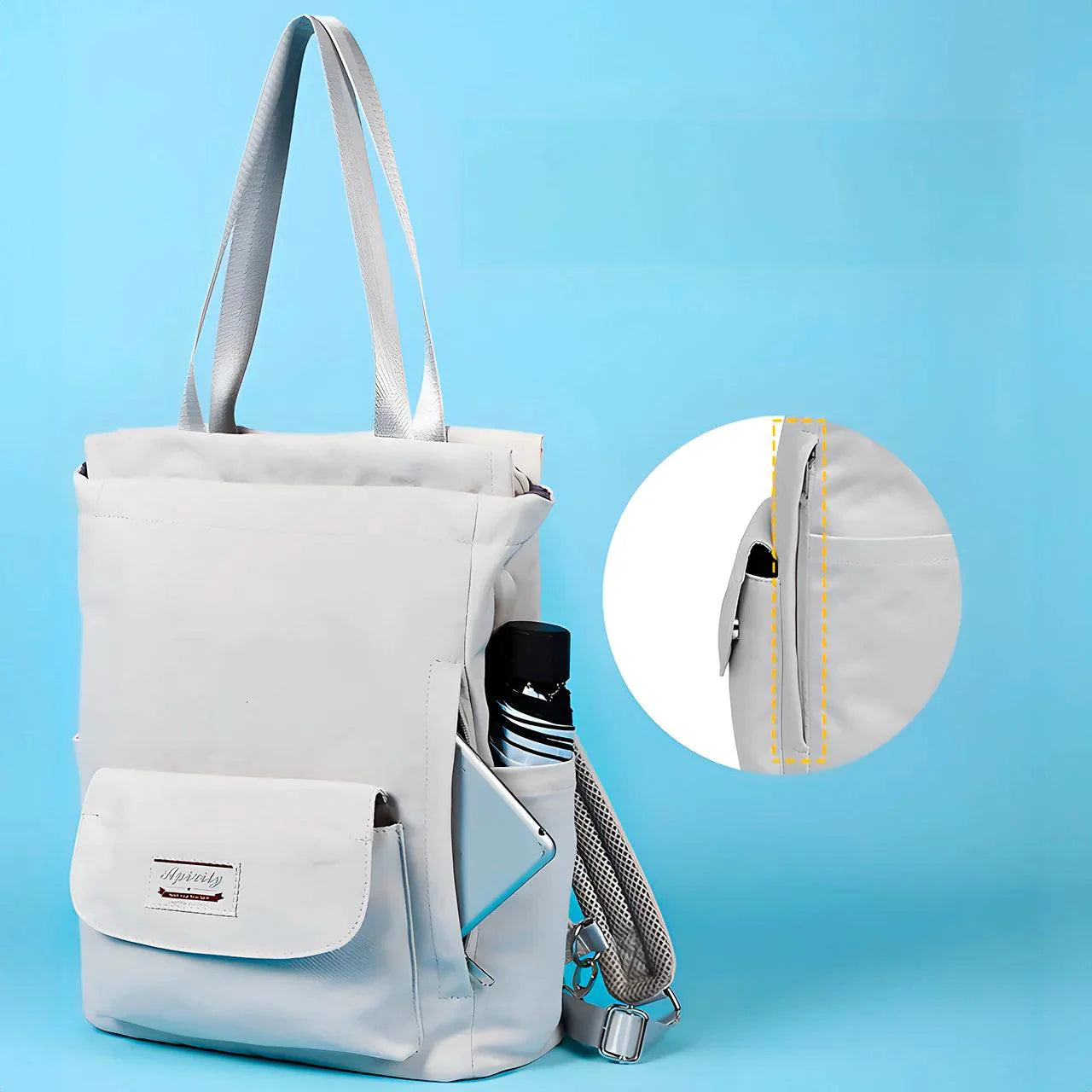 Mochila | Apirily - Impermeável com USB - Casual - Lojas Promorin