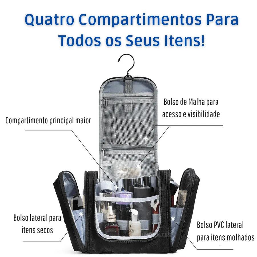 Necessaire De Viagem Multiuso SMARTBAG - Perfeita Para Organizar E Levar Sempre o Que Você Precisa - Lojas Promorin