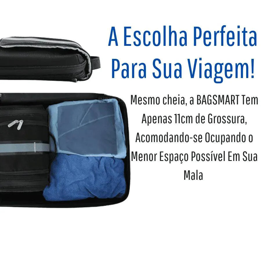 Necessaire De Viagem Multiuso SMARTBAG - Perfeita Para Organizar E Levar Sempre o Que Você Precisa - Lojas Promorin