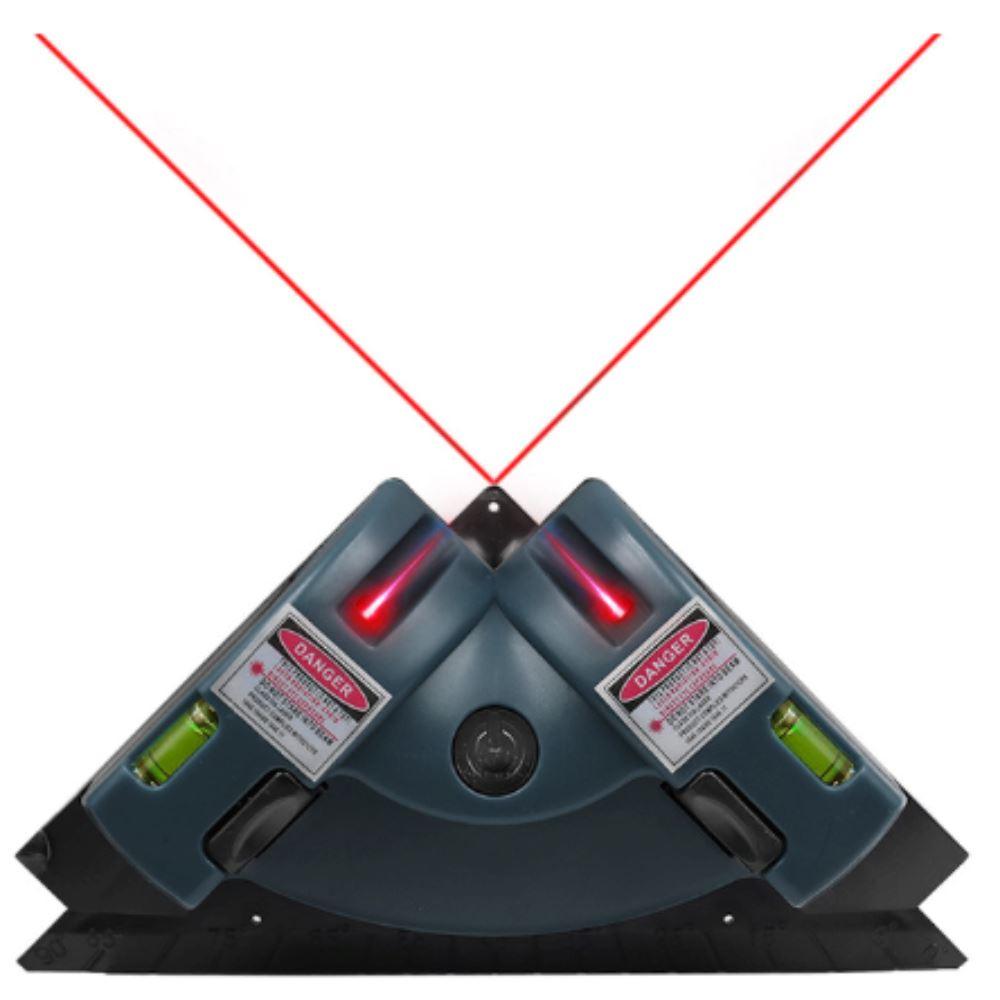 Nível, Prumo e Esquadro a Laser - 3 em 1 - Lojas Promorin