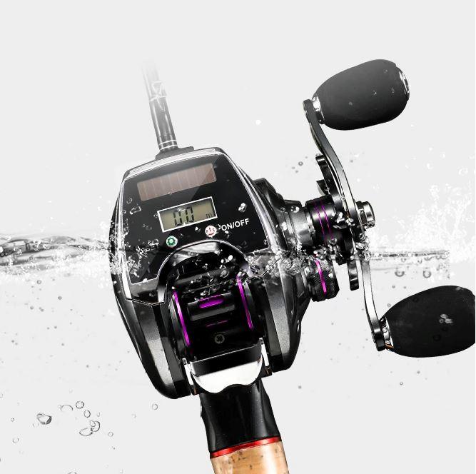 Nova Carretilha Elétrica BEARKING - Drag de 10KG - Display Digital - Lojas Promorin