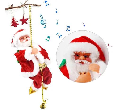 Papai Noel Escalador - Lojas Promorin