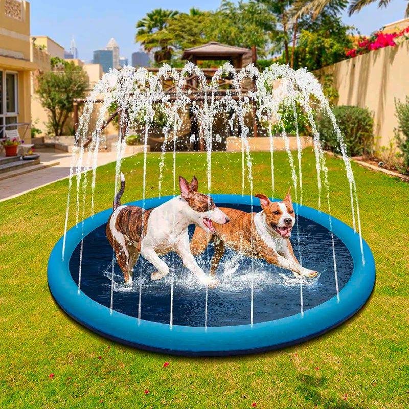 Piscina Infantil Para Crianças e Cães com Chafariz | DivertKids - Lojas Promorin