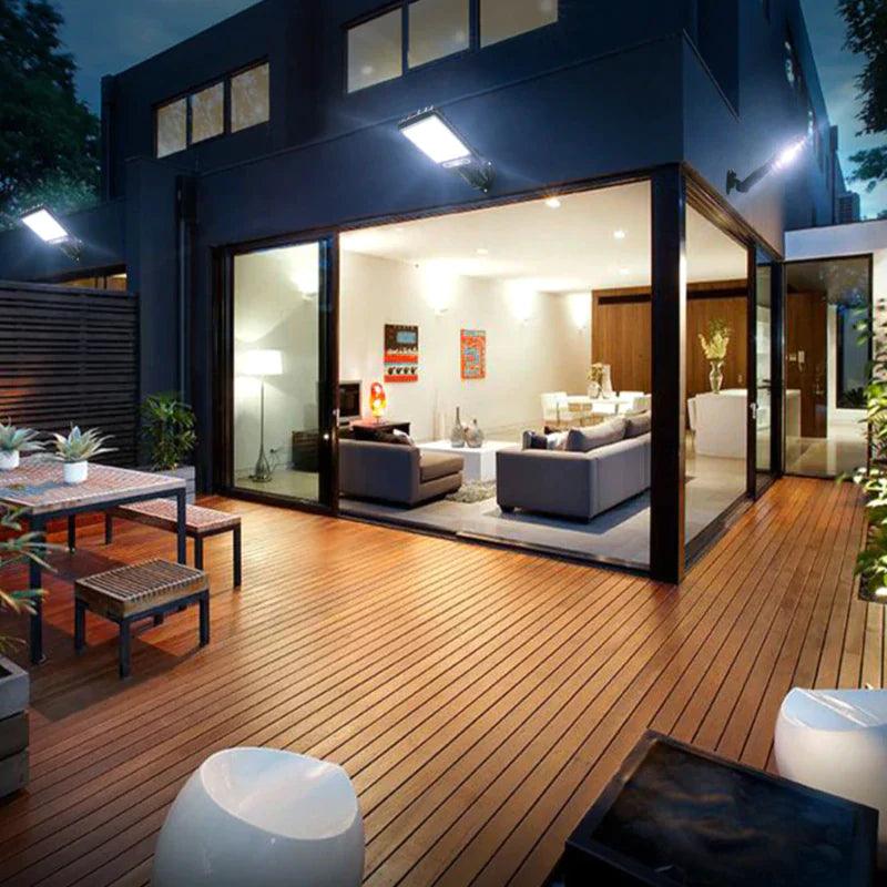 Refletor LED Solar Sustentável com Sensor de Movimento - Lojas Promorin