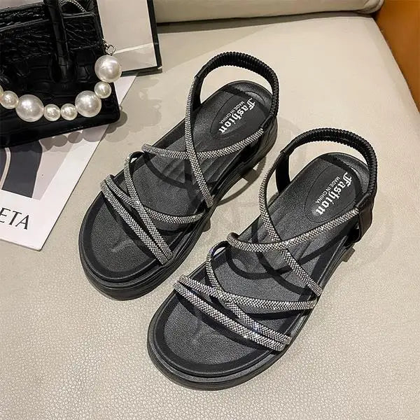 Sandália Feminina Flatform Harmony