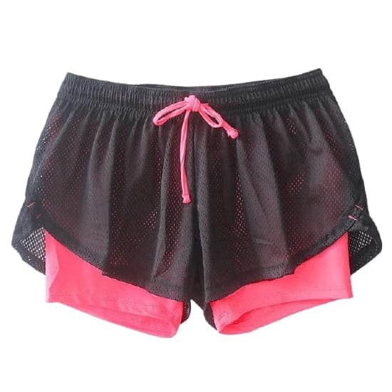Short Duplo Feminino FlexFit
