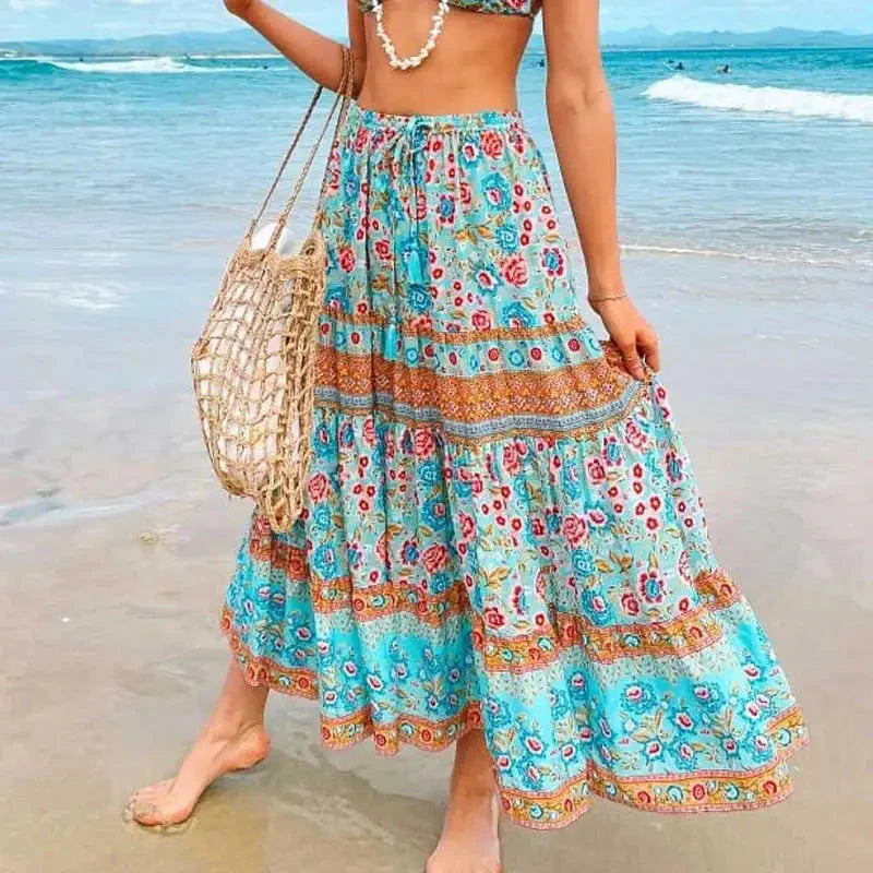 Saia Hippie Feminina Boho Harmony
