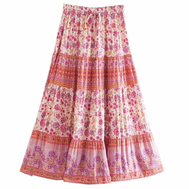 Saia Hippie Feminina Boho Harmony