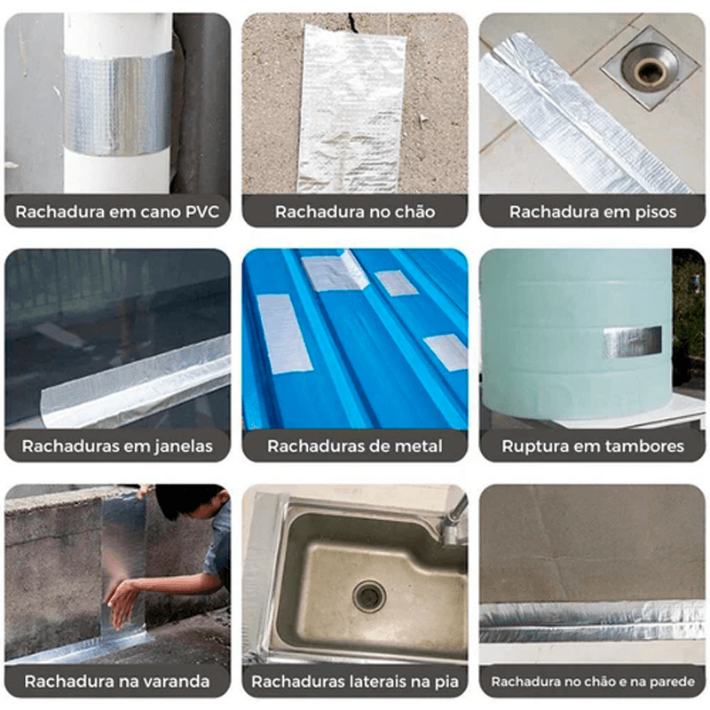 Super Fita Adesiva Impermeável UltraBonde - Lojas Promorin