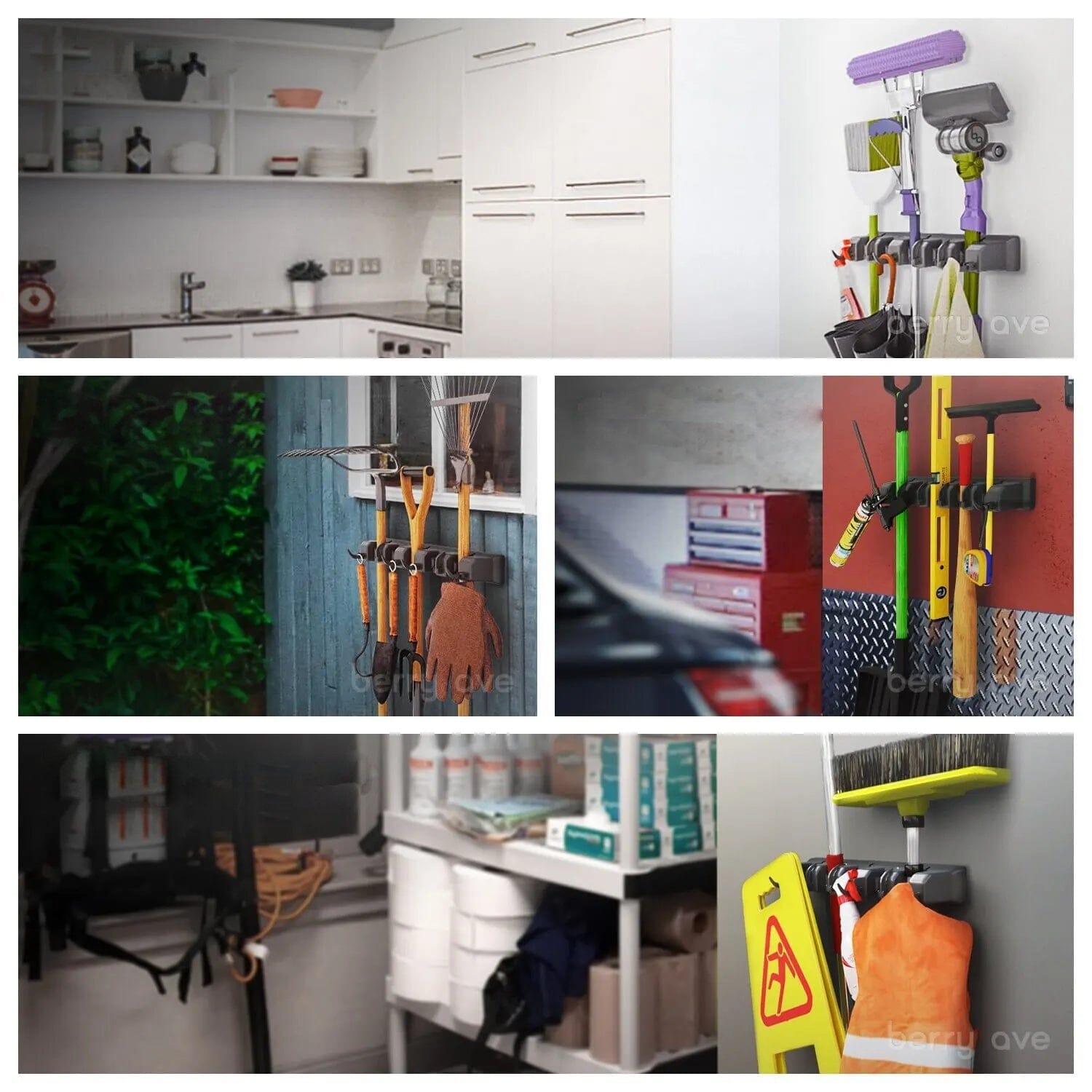 Suporte para Vassoura e Rodo - RodoStand