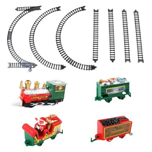 Trenzinho de Natal Elétrico - Magia natalina - Lojas Promorin