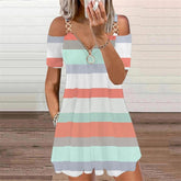 Vestido Bata Alças Metal