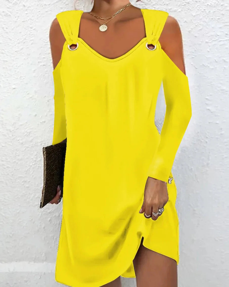 Vestido Feminino com fivela de metal - Marisa